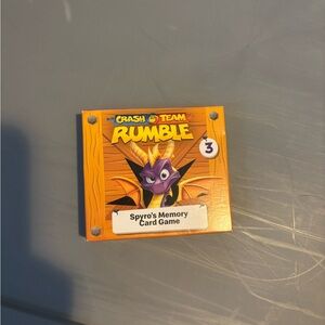 Crash Team Rumble Spyro's Memory Card Game